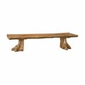 Elk Home Teak slab Bench 6517518ET